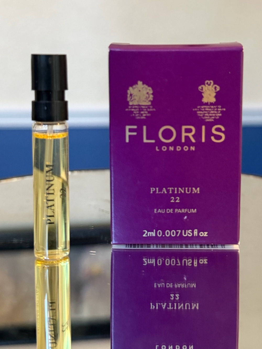 NEW Floris London Platinum 22 Eau De Parfum Sample Spray NIB